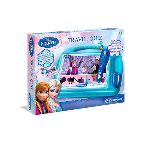 Clementoni Disney Frozen Travel Quiz clementoni kopen in de aanbieding