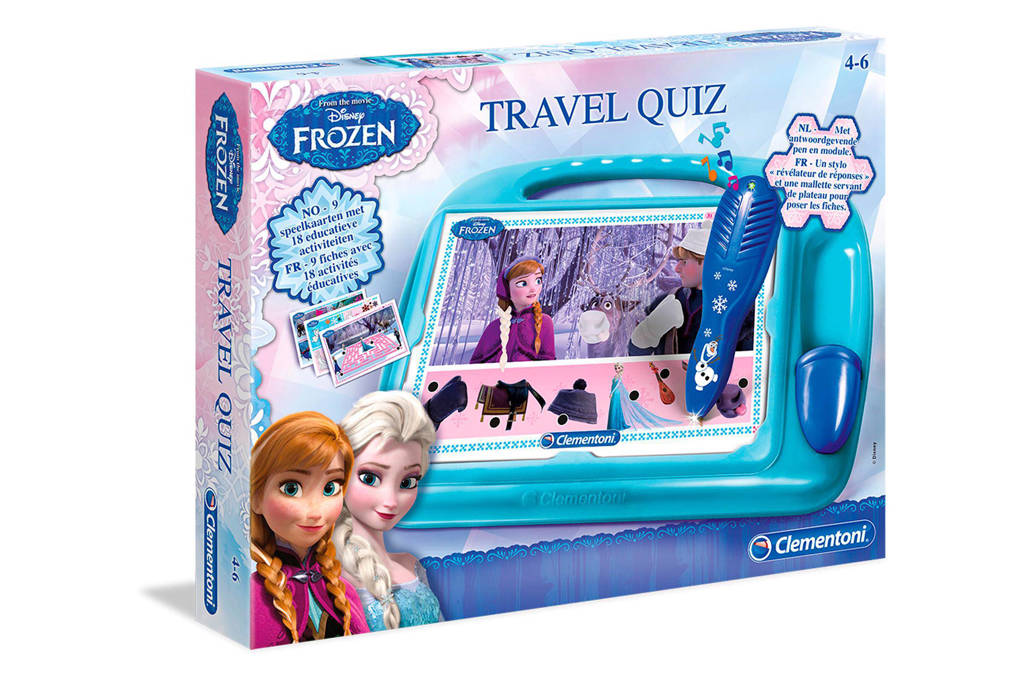 Clementoni Disney Frozen travel quiz