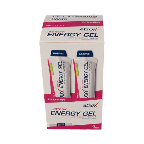 Etixx Endurance Isotonic Energy Gel Multiverpakking Lime 12 Stuks etixx kopen in de aanbieding