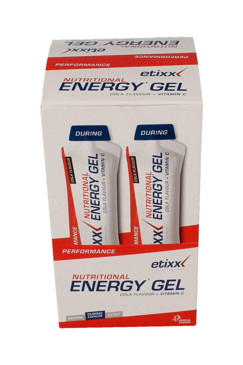 Etixx Performance Energy Gel - Ginseng & Guarana - multiverpakking - 12 stuks