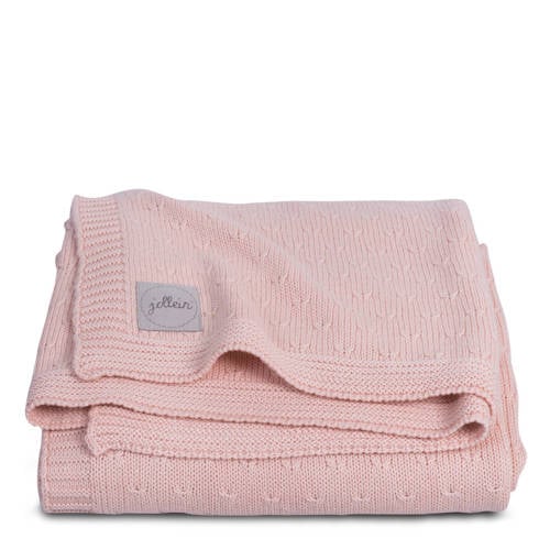 Jollein Deken 100X150Cm Soft Knit Creamy Peach jollein kopen in de aanbieding