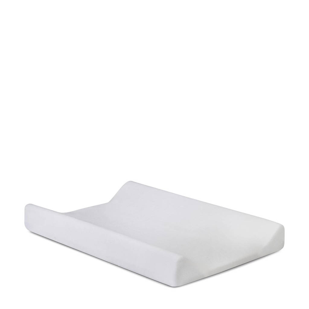 Jollein Superieur aankleedkussenhoes 70x50 cm wit, Wit