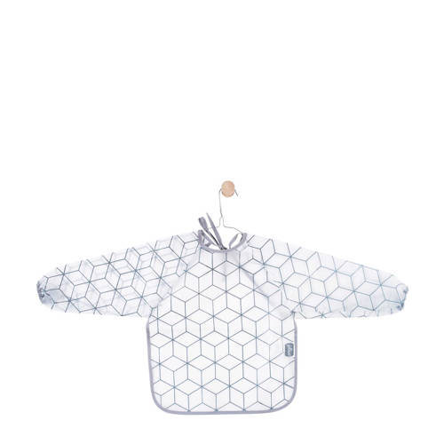 Jollein Slab Waterproof Met Mouw Graphic Grey jollein kopen in de aanbieding Jollein Slab Waterproof Met Mouw Graphic Grey jollein kopen in de aanbieding