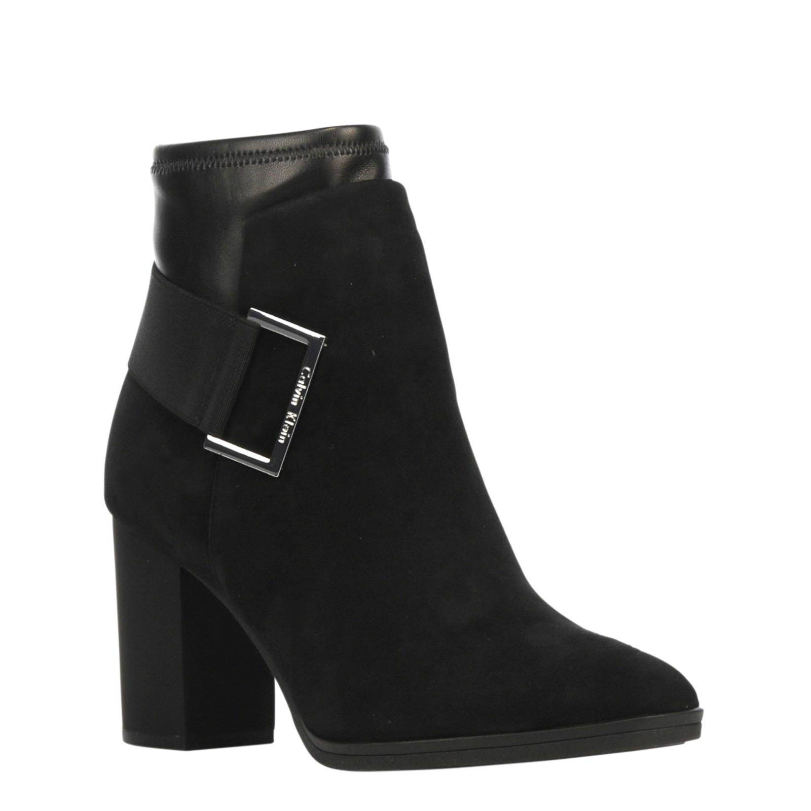 Calvin Klein Ettore suède enkellaarzen | wehkamp