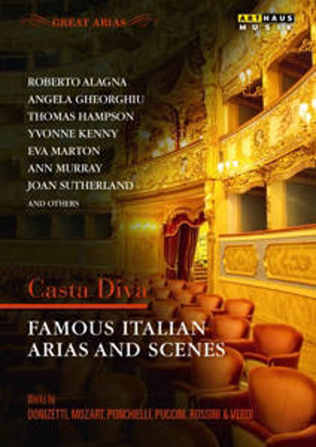 Sutherland,Kenny,Gheorghiu - Beroemde Italiaanse Aria's En Scene (DVD)