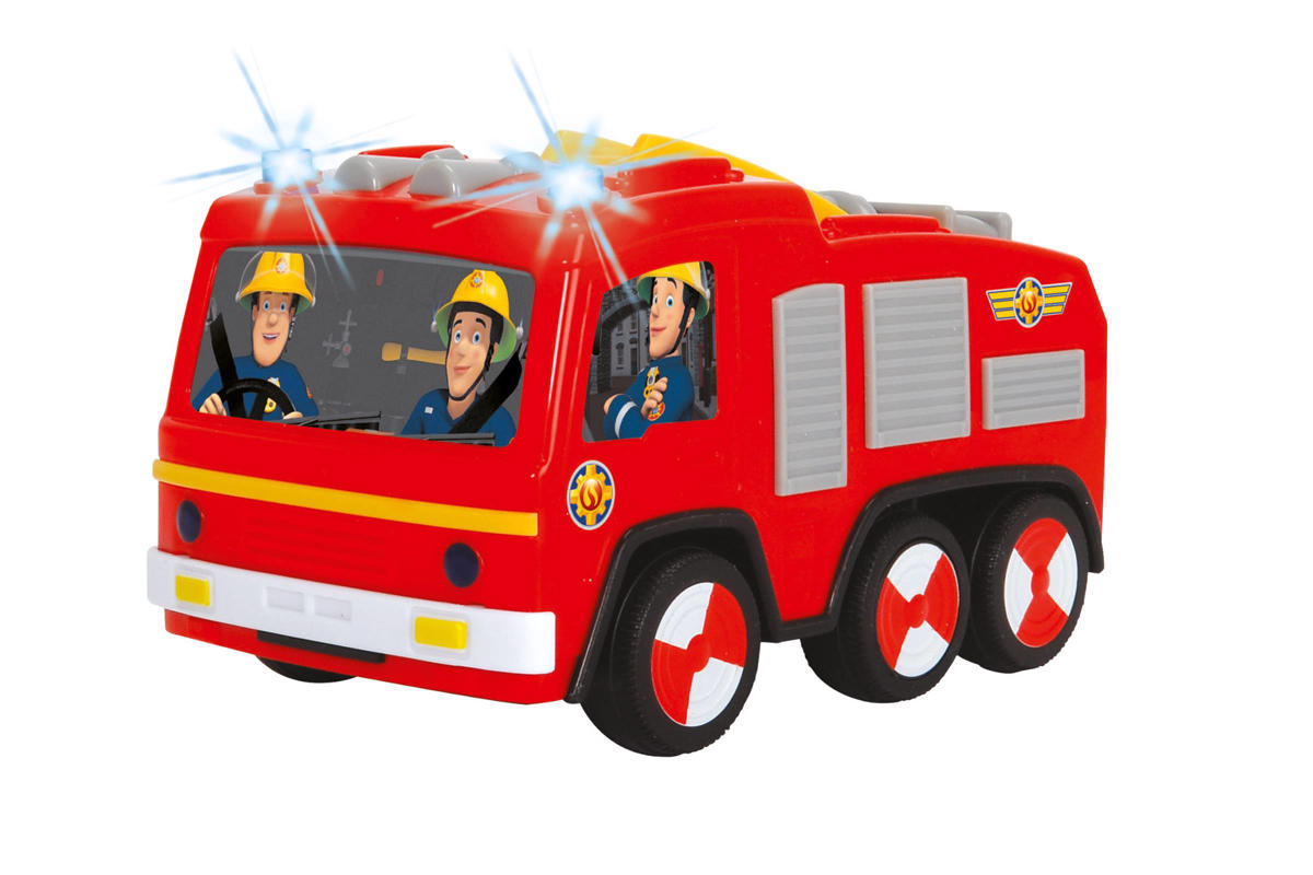 Tien jaar Deskundige Paar Dickie Brandweerman Sam Jupiter brandweerwagen | wehkamp
