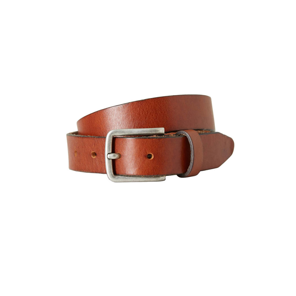 JACK & JONES leren riem JACLEE bruin