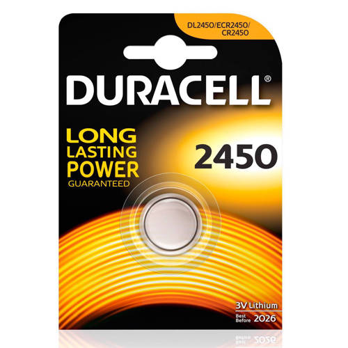 Duracell 2450 Lithium Knoopcelbatterij Verpakking Van 1 duracell kopen in de aanbieding