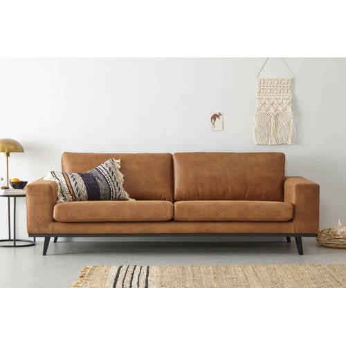 NOUS Living 3-zitsbank Torino - Cognac