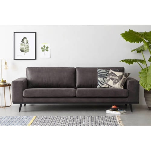 NOUS Living 3-zitsbank Torino - Antraciet