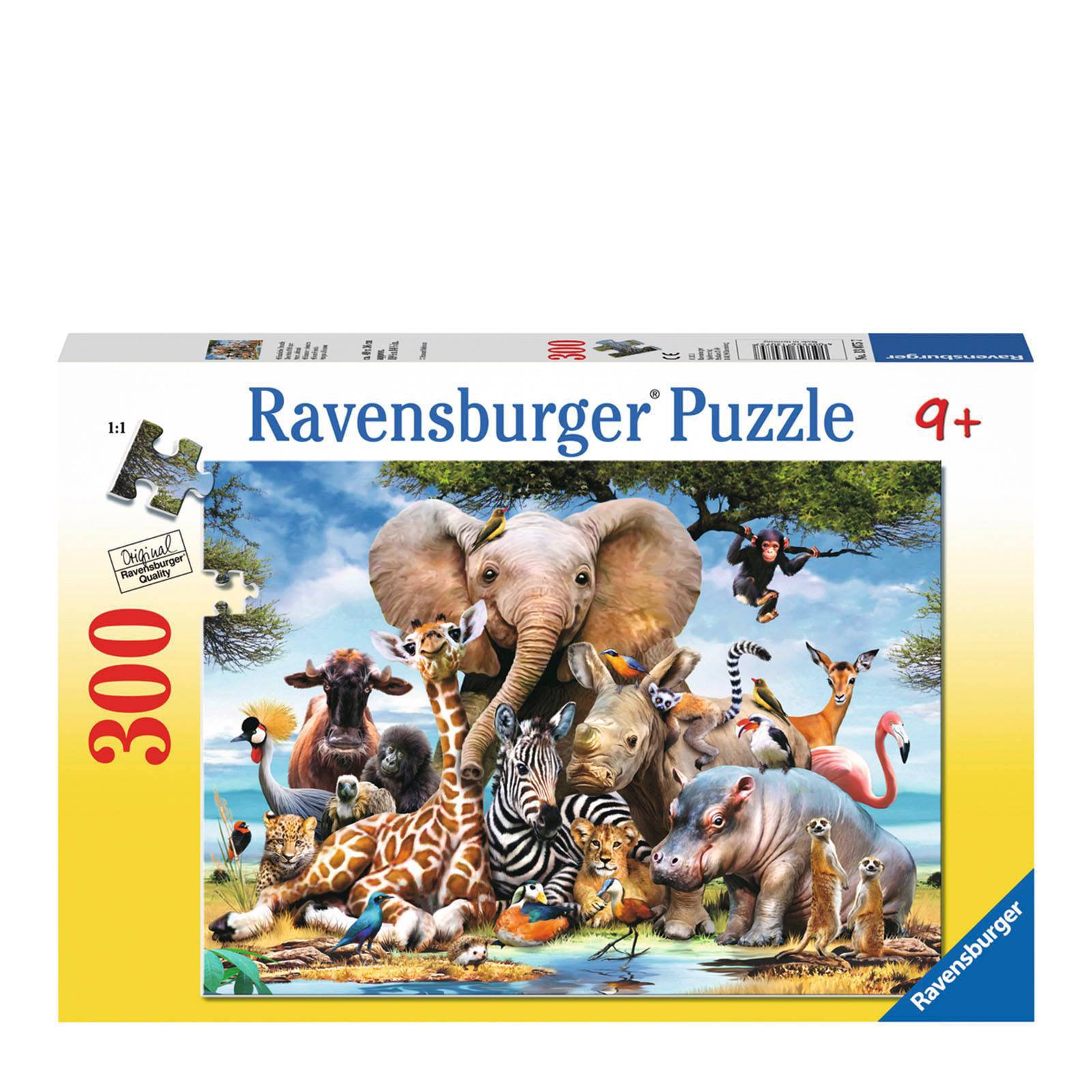 Ravensburger Puzzel Xxl Afrikaanse Vrienden 300 Stukjes online kopen