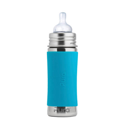 Pura Kiki Speenfles 325 Ml Blauw pura kopen in de aanbieding Pura Kiki Speenfles 325 Ml Blauw pura kopen in de aanbieding