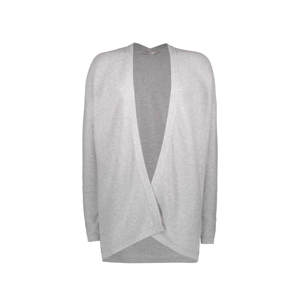 yaya lang vest grijs