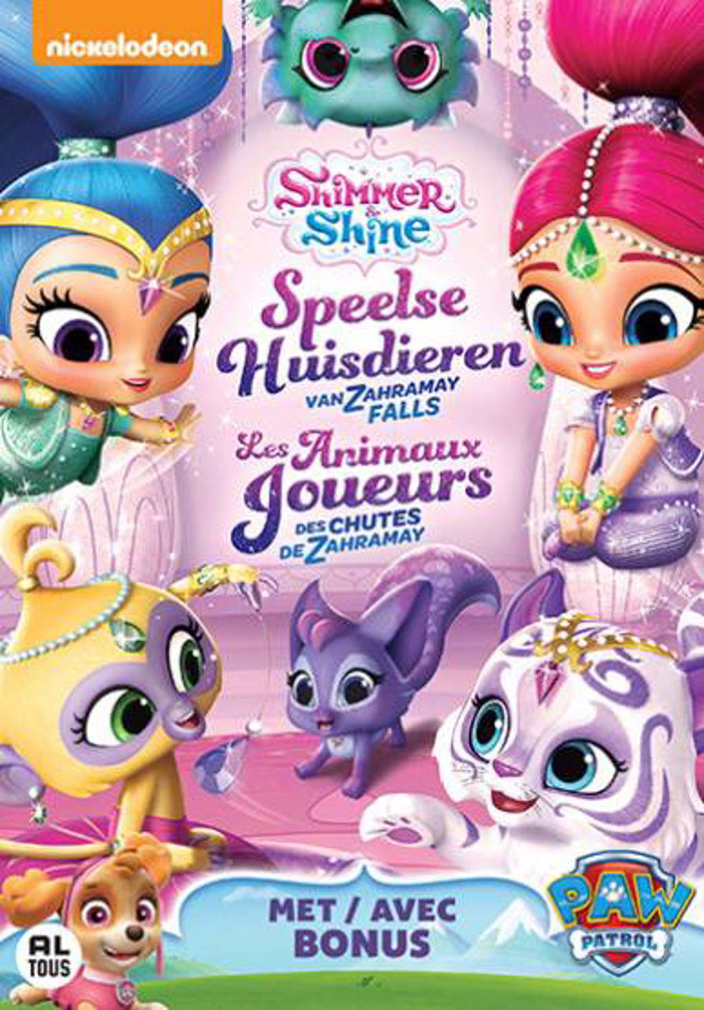 Shimmer and shine - Speelse huisdieren van Zahramay Falls (DVD)