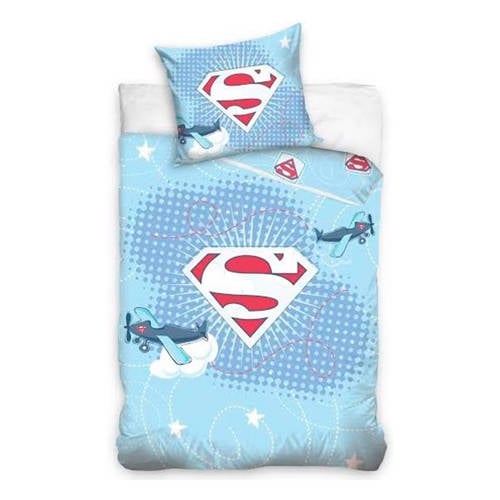 Carbotex Superbaby Dekbedovertrek 100X135 Cm Lichtblauw carbotex kopen in de aanbieding