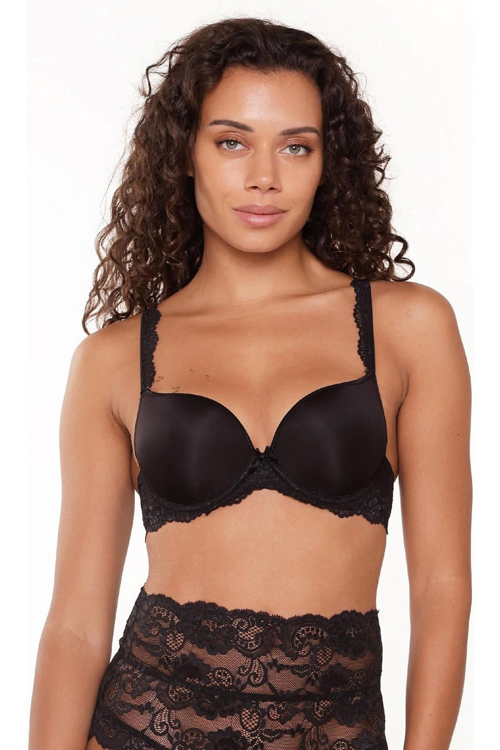 LingaDore voorgevormde push-up bh Daily Gel zwart