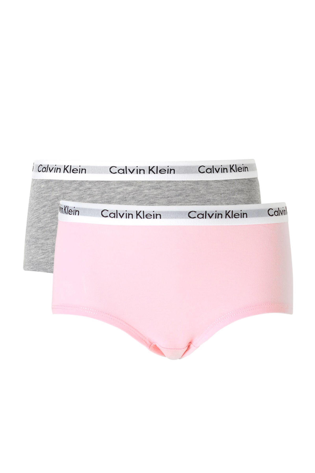 JEP Kerel Een hekel hebben aan CALVIN KLEIN UNDERWEAR shorts - set van 2 roze/grijs | wehkamp