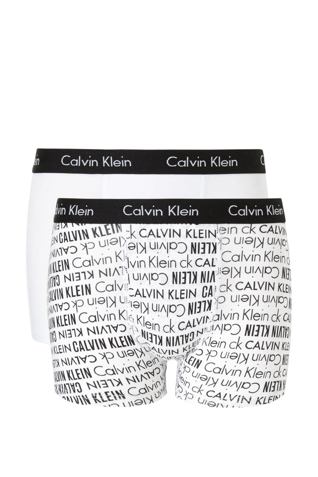 CALVIN KLEIN UNDERWEAR   boxershort - set van 2 wit/zwart