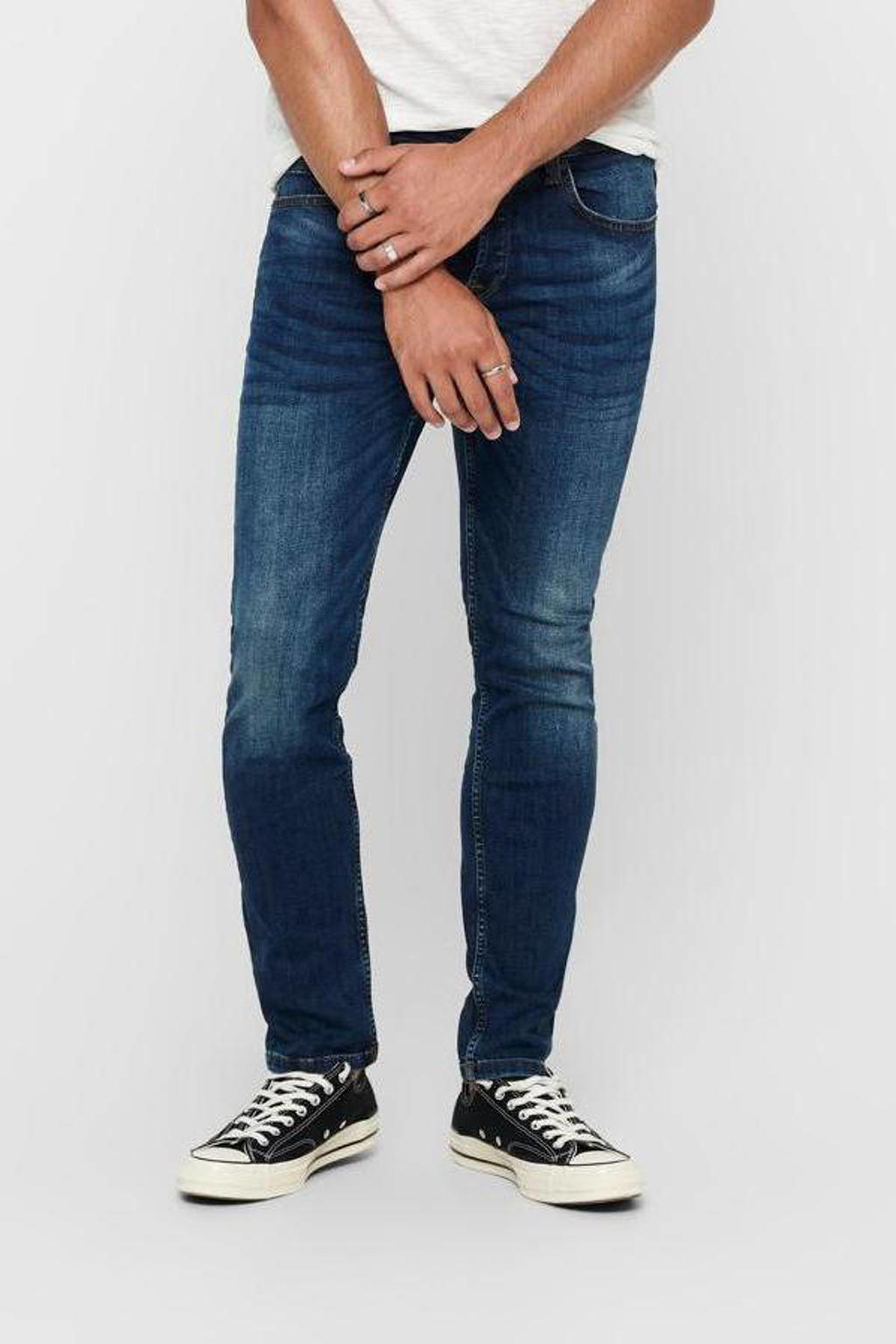 ONLY & SONS regular fit jeans Weft medium blue