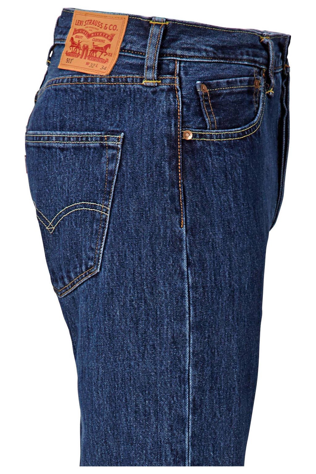 tragedie Berg Vesuvius bloemblad Levi's 501 regular fit jeans stone wash | wehkamp
