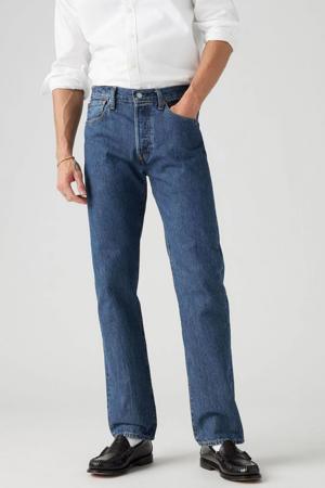 501 straight leg jeans stone wash