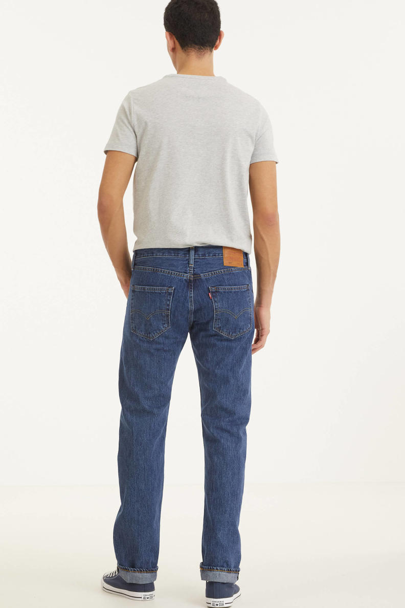Levis 501 Regular Fit Jeans Stone Wash Wehkamp