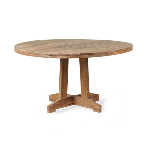 Hk Living Hkliving Ronde Eettafel Teak 140 hk living kopen in de aanbieding