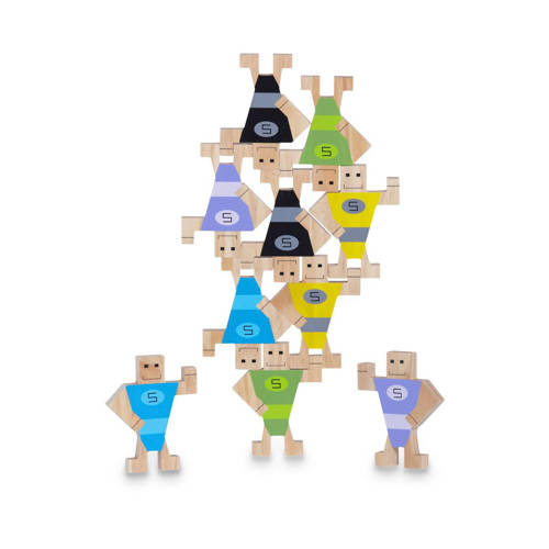 Bs Houten Stapelbare Mannen bs kopen in de aanbieding