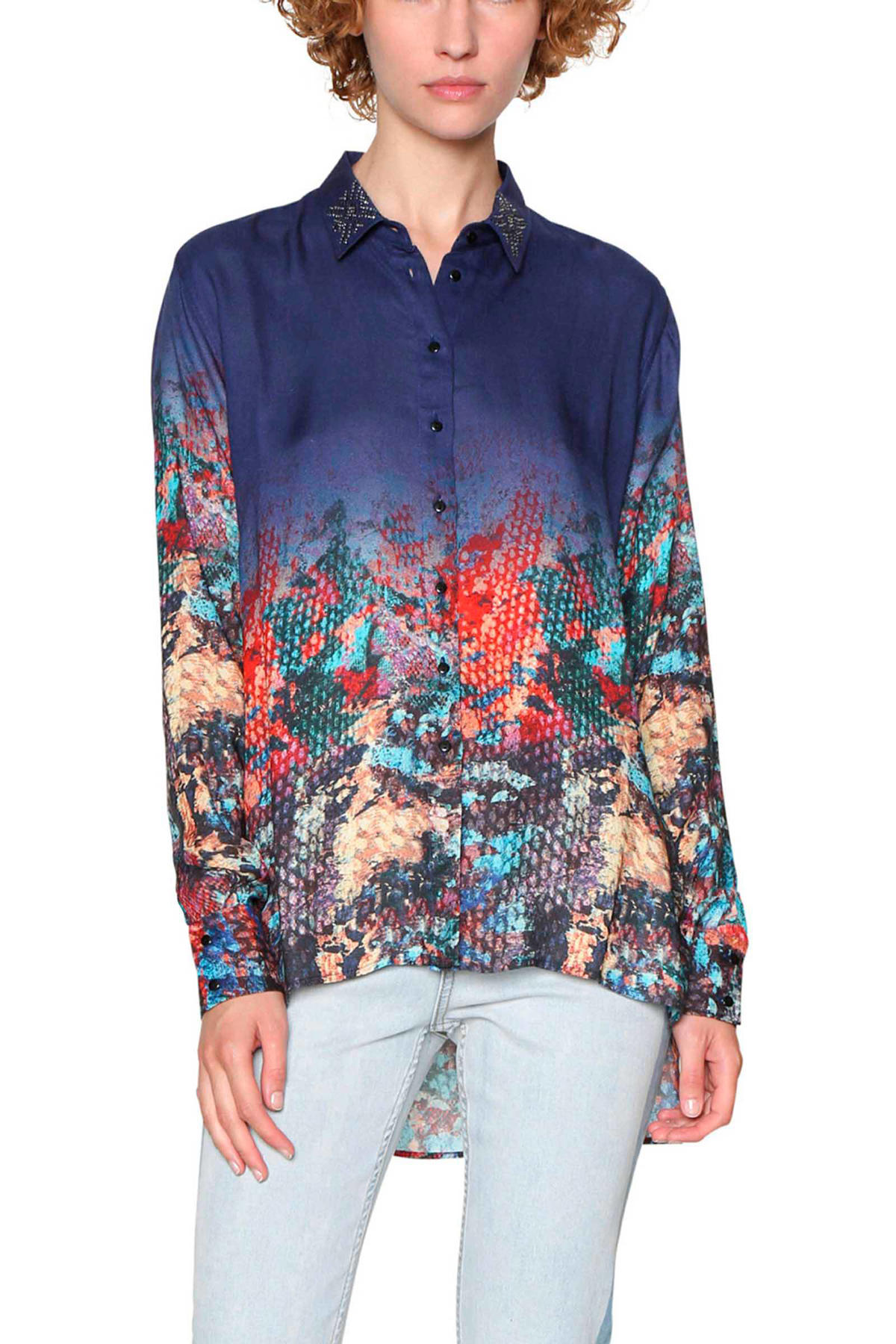 Polijsten troosten Pakket Desigual blouse | wehkamp