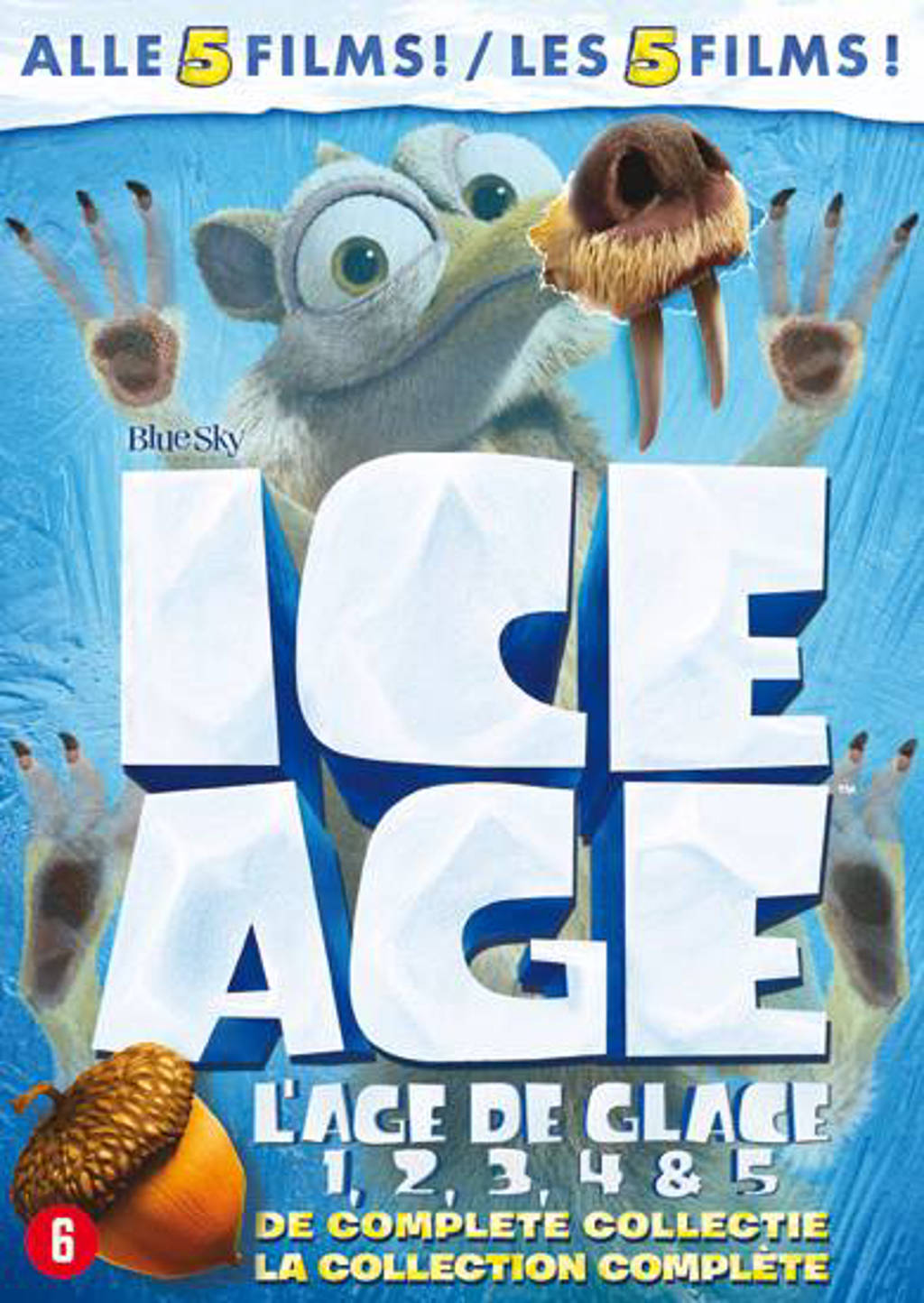 Ice age 1-5 (DVD)
