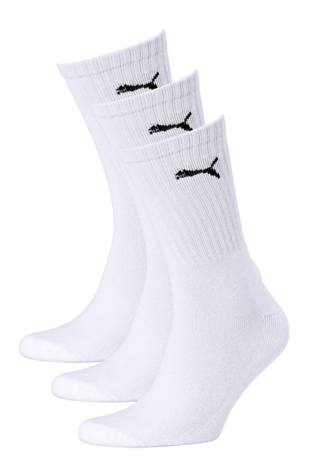 Puma sportsokken - set van 3 wit, Wit