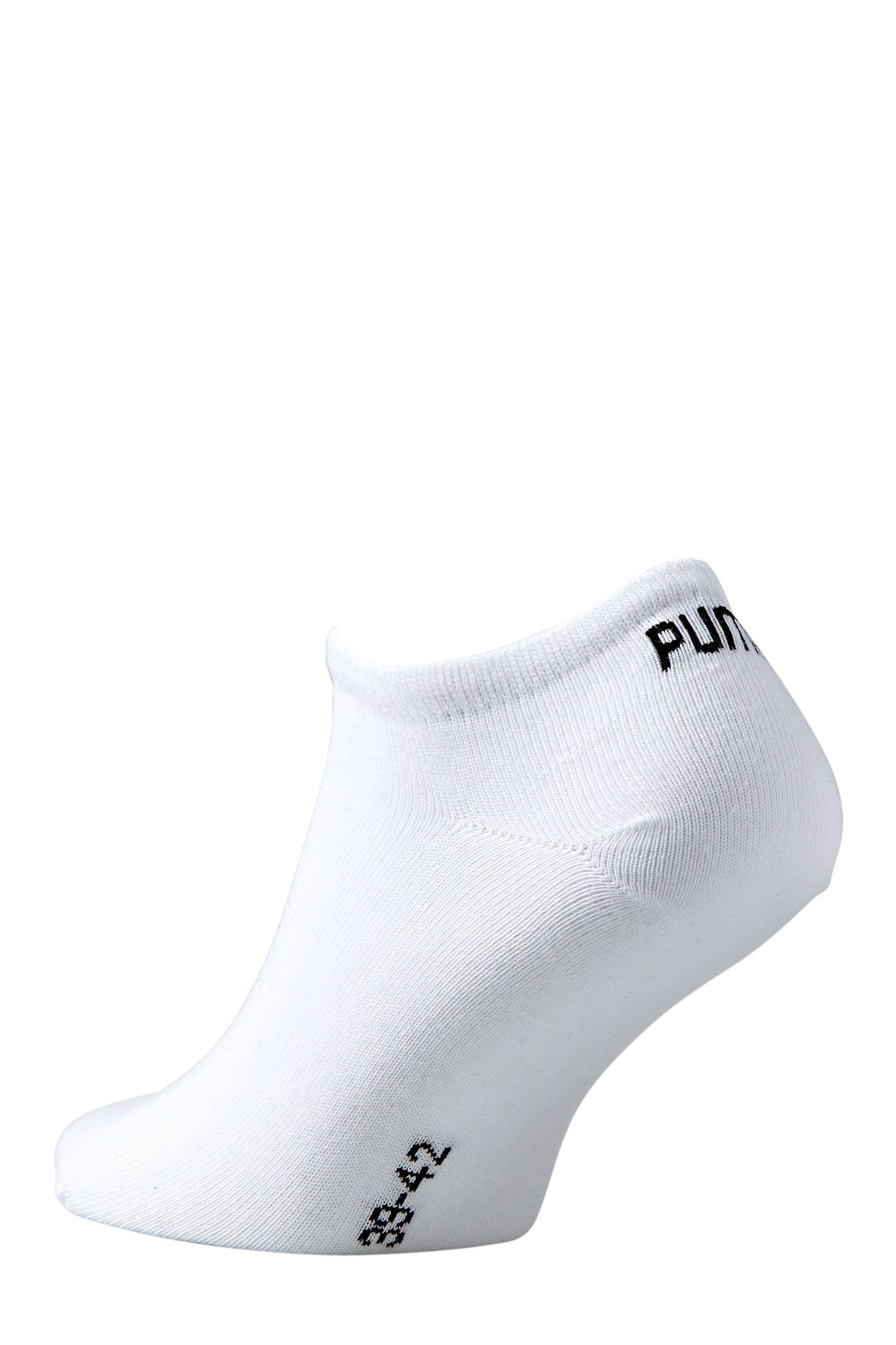 puma sneaker sokken wit