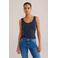 WE Fundamentals singlet met katoen - donkerblauw
