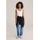 WE Fundamentals singlet met katoen - wit