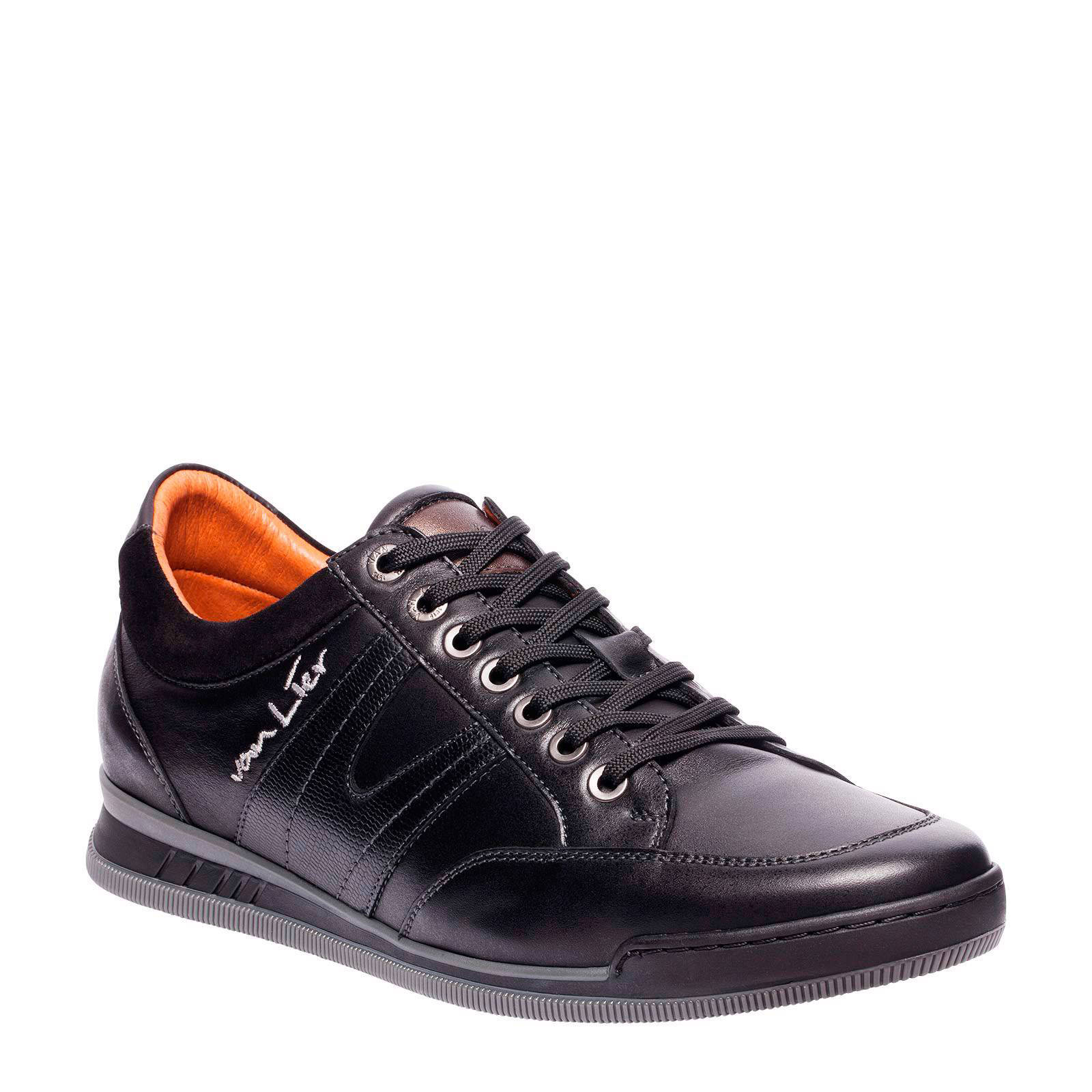 Van Lier leren sneakers | wehkamp