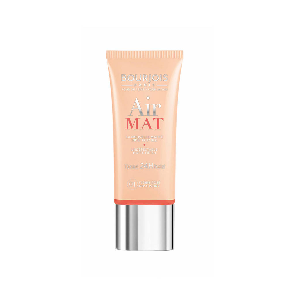Bourjois Fond De Teint Air Mat 24H foundation - 01 Ivoire Rosé, 01 Ivoire Ros?