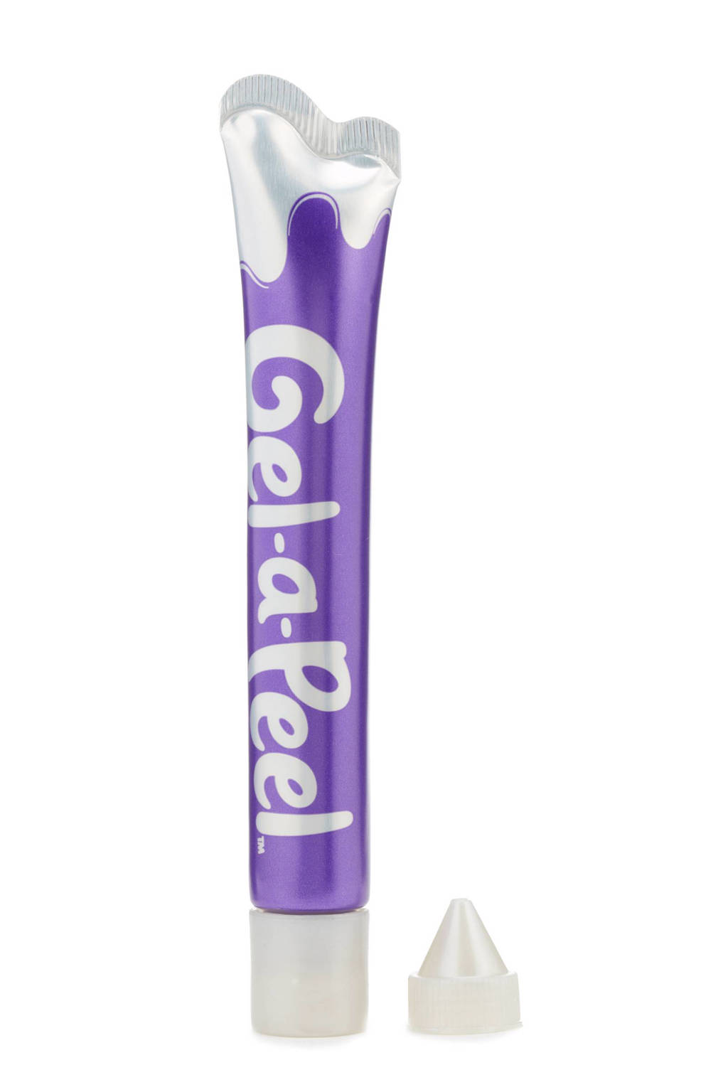 Gel-a-Peel navul tube glitter paars, Glitter paars