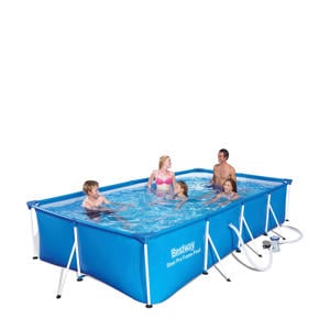 Wehkamp Bestway Steel Pro Bestway Steel Proframe zwembad (400x211 cm) met filterpomp aanbieding