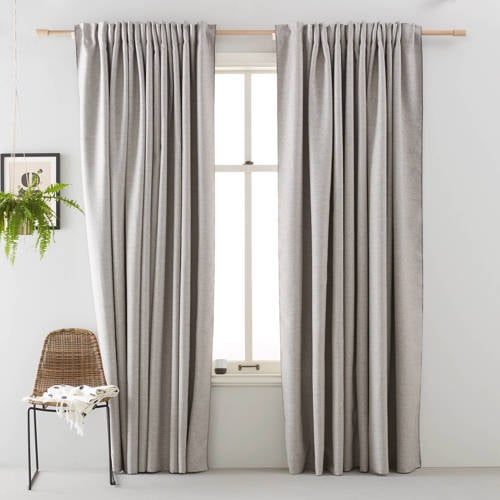 Wehkamp NOUS Living verduisterend gordijn kant en klaar Reykjavik (per stuk) (295 x 270 cm)* aanbieding