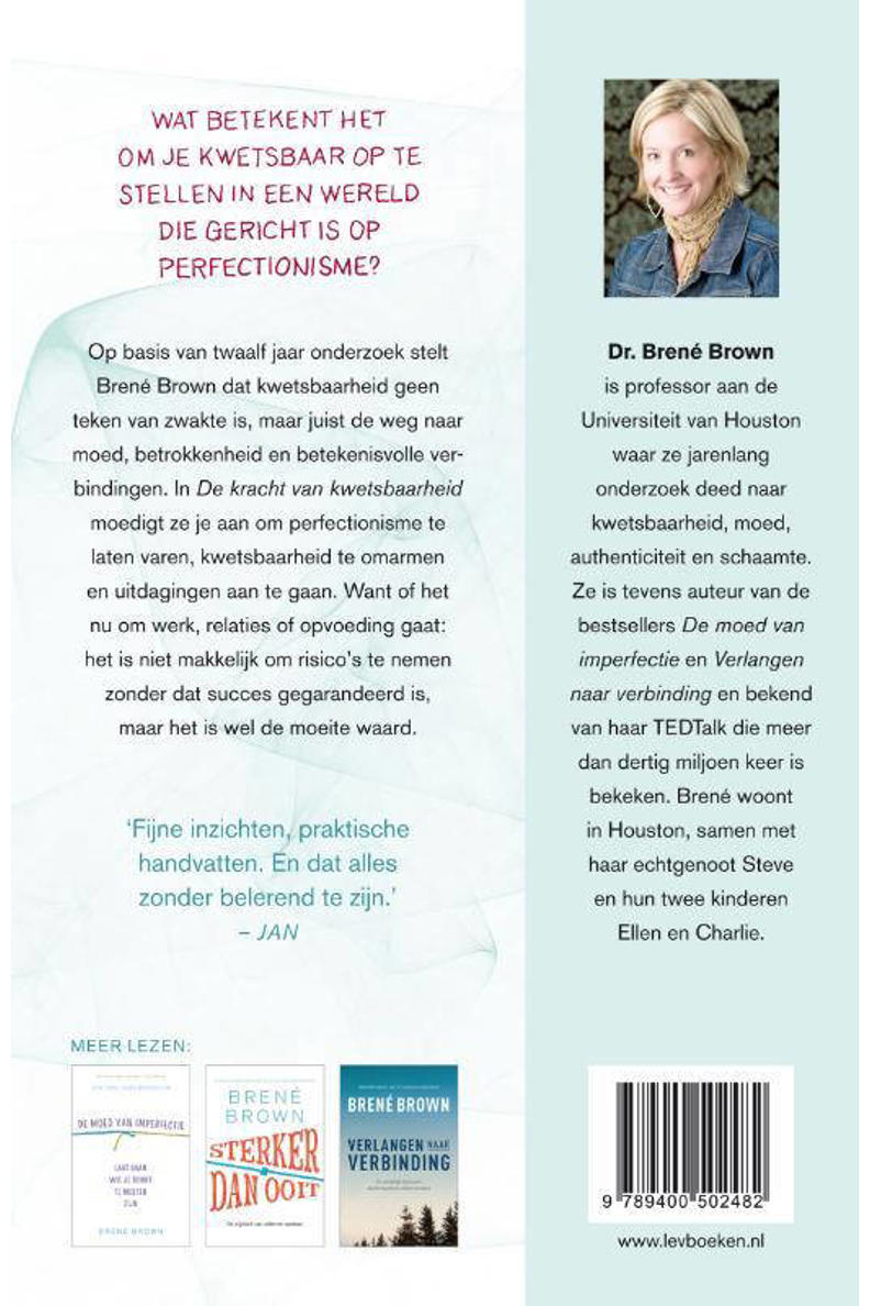 Brené Brown De kracht van kwetsbaarheid wehkamp