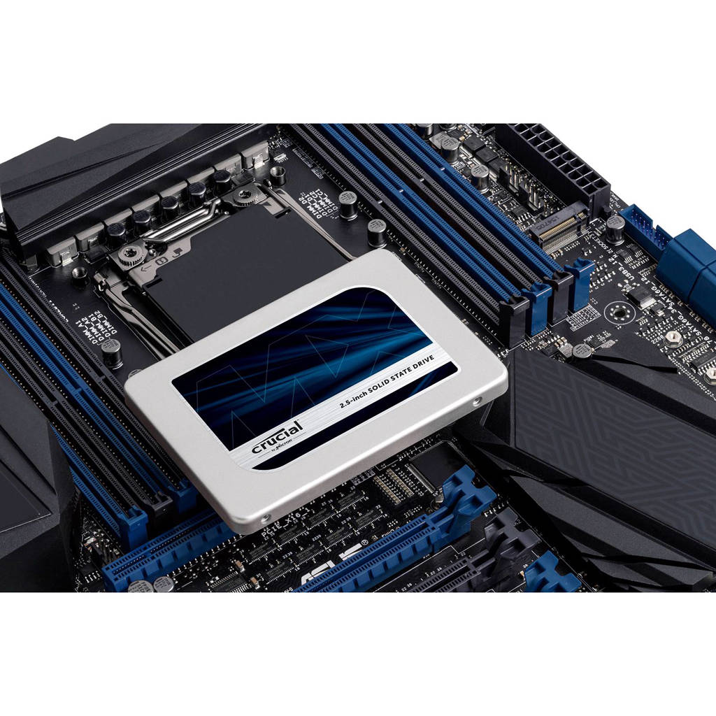 Crucial MX300 750GB SSD schijf | wehkamp