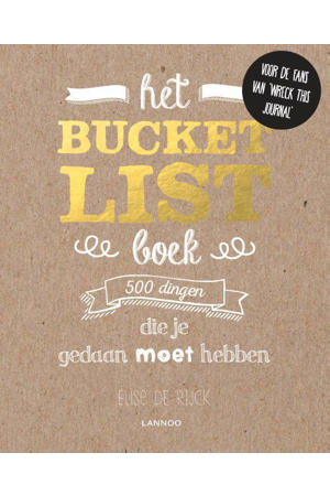 Het Bucketlist boek - Elise De Rijck