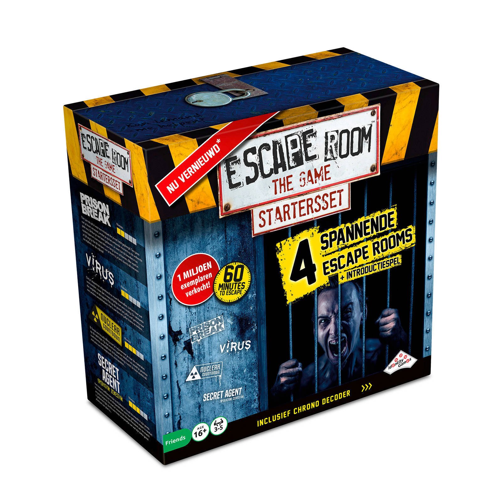 Identity Games Escape Room The Game Startersset Bordspel | Wehkamp