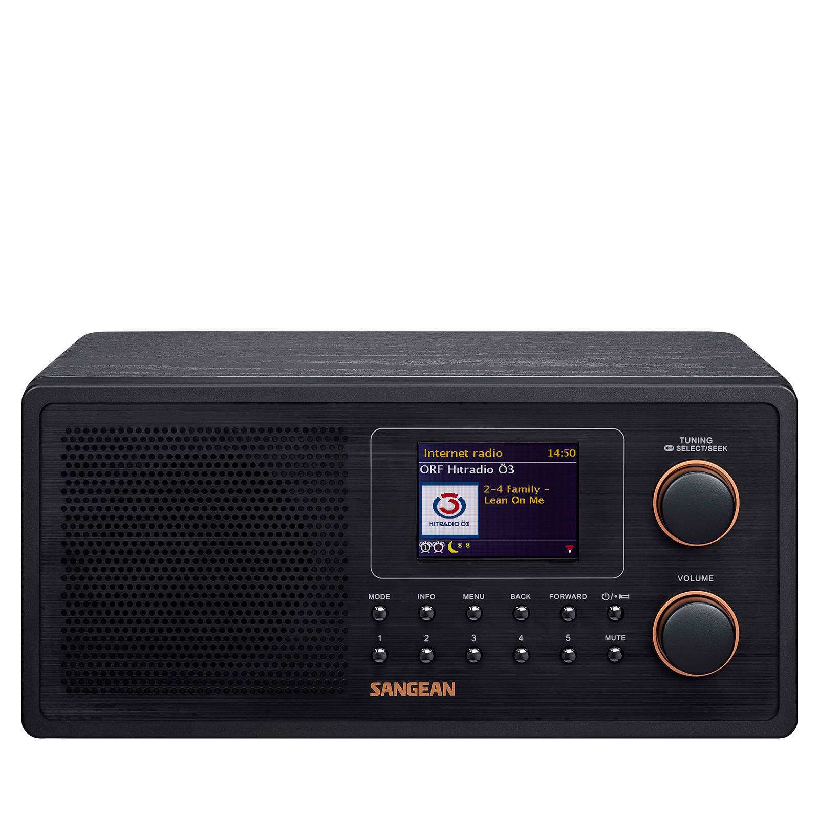 Sangean WFR-30 internet radio met DAB+/FM-RDS zwart online kopen