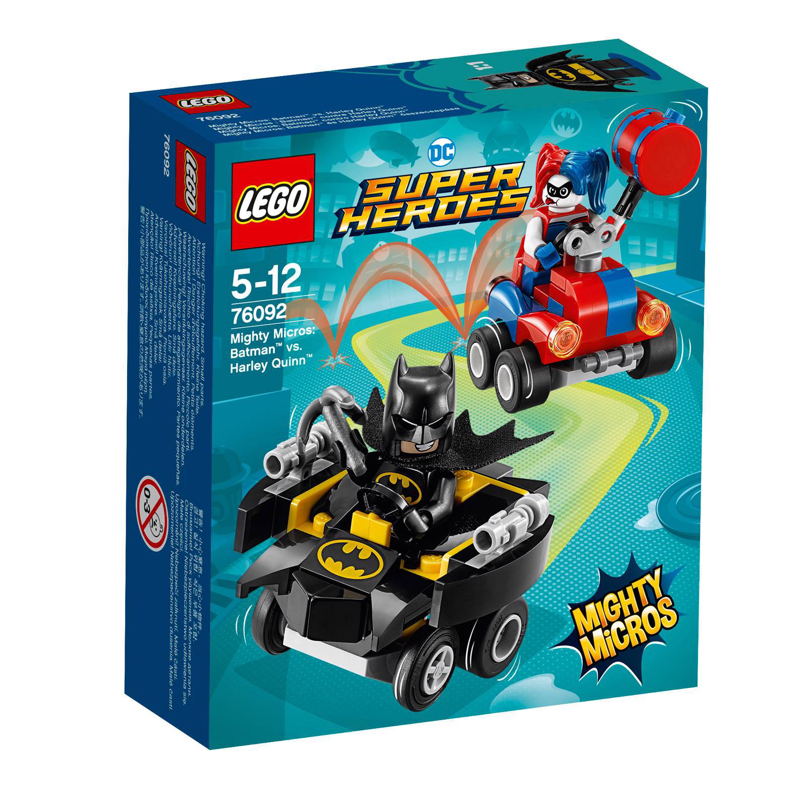 Lego &#xAE; DC Super Heroes Mighty Micross: Batman vs. Harley Quinn 76092 online kopen