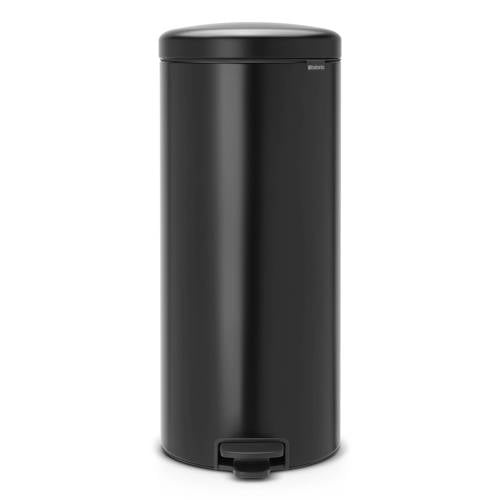 Brabantia NewIcon Prullenbak - 30 l - Matt Black - Matt Black