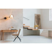 thumbnail: Zuiver Zuiver Barbier Consoletafel/ Wandtafel Hout Naturel