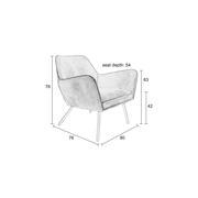 thumbnail: Housecraft Living  Bon Fauteuil Bruin