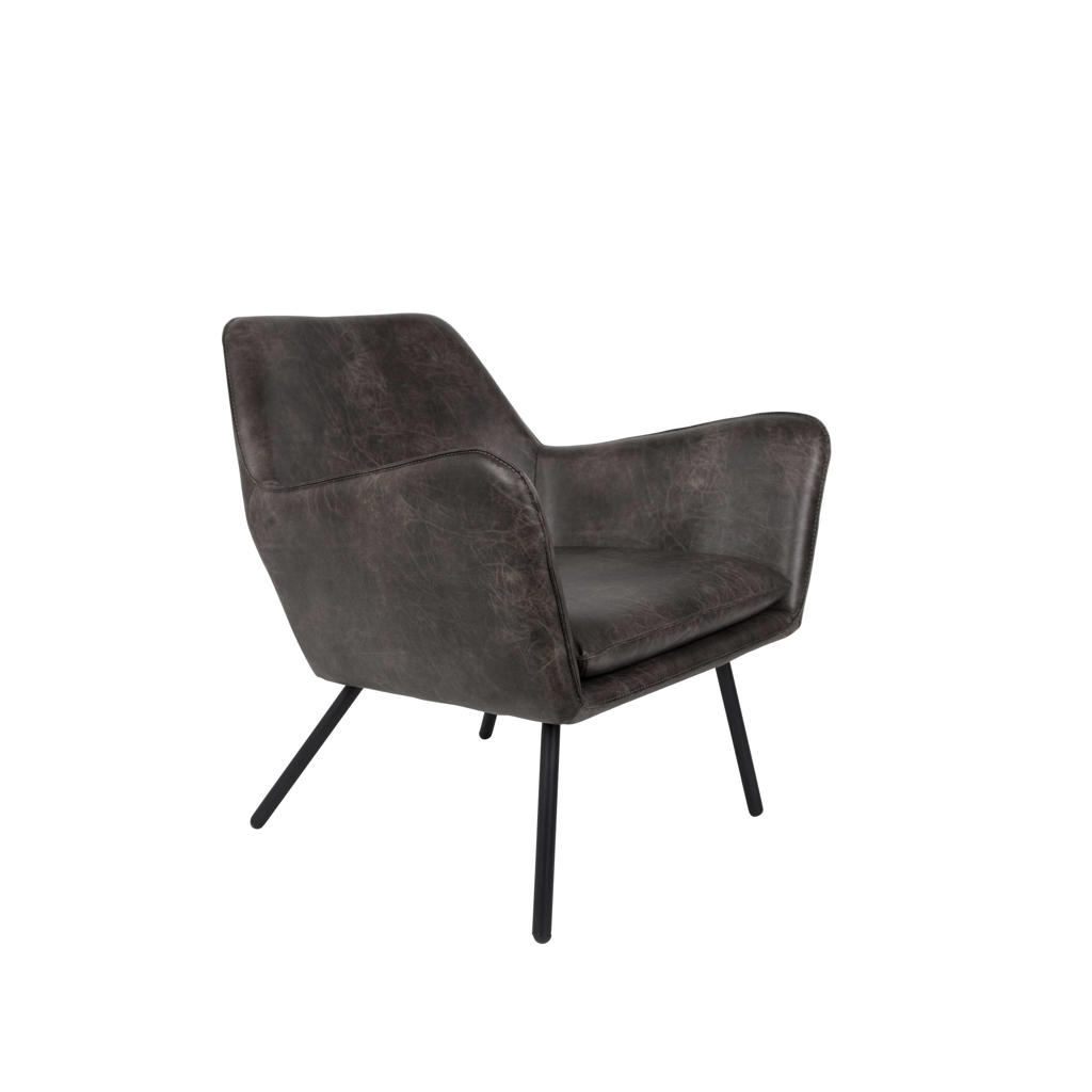 Housecraft Living fauteuil Bon Fauteuil Donkergrijs