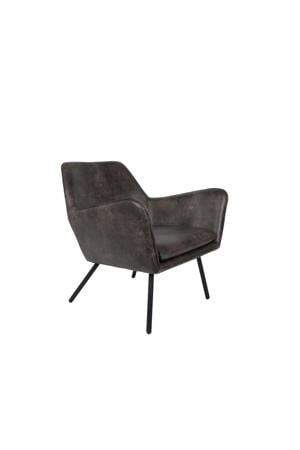 fauteuil Bon Fauteuil Donkergrijs